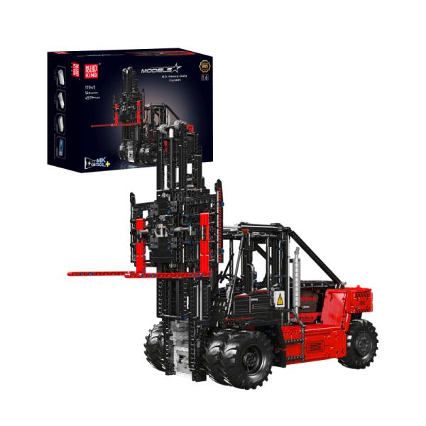 17045 | Heavy-duty Forklift Red