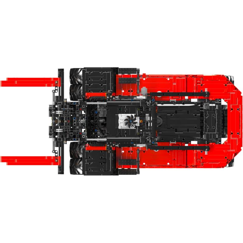 17045 | Heavy-duty Forklift Red