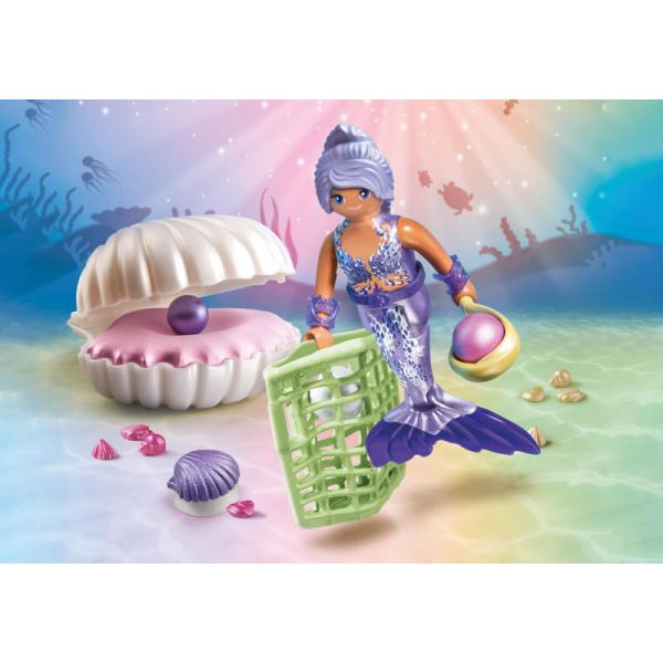 71502 | Mermaid with Pearl Seashell