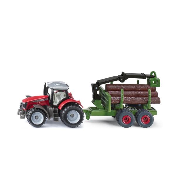 1134 | Massey Ferguson MF 8737 Dyna-VT Efficient with Trailer