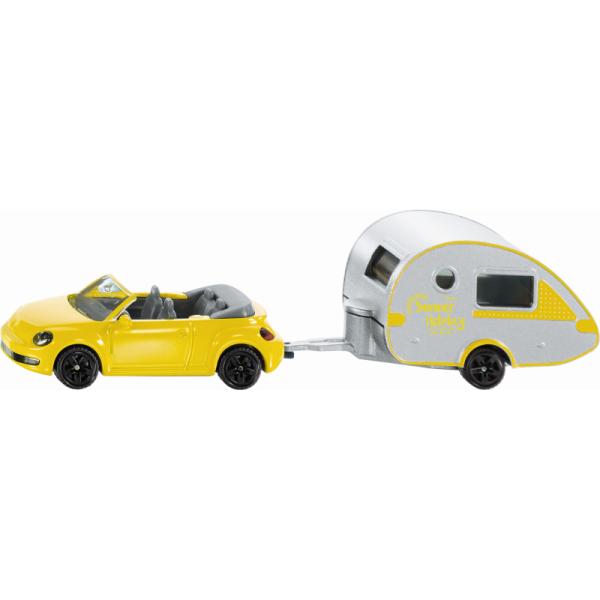 1629 | VW Beetle with Trailer Caravan