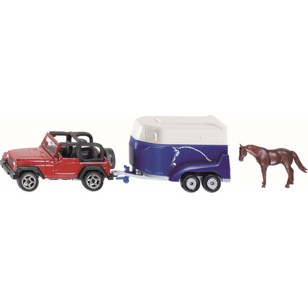1651 | Jeep With Horse Trailer