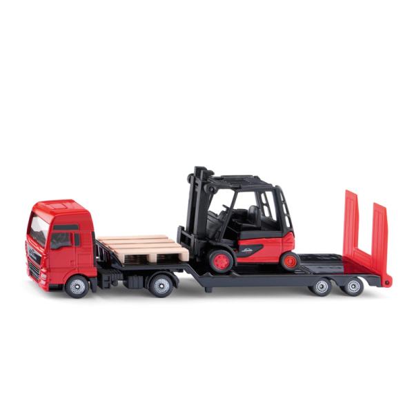 1763 | MAN TGX with Linde Forklift