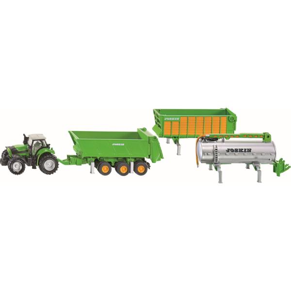 1848 | Deutz-Fahr with Joskin Trailer Set
